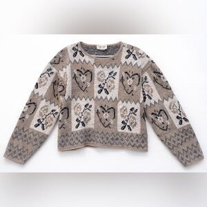Colter Bay Vintage Heart Knit Sweater
